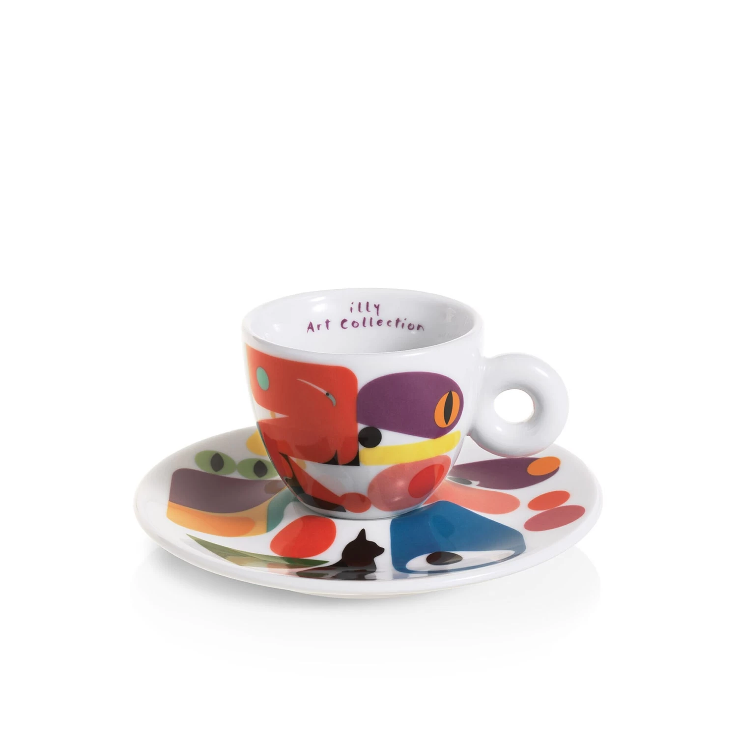 Illy Art Collection Biennale 2019 Set Of 4 Espresso Cups - Image 4
