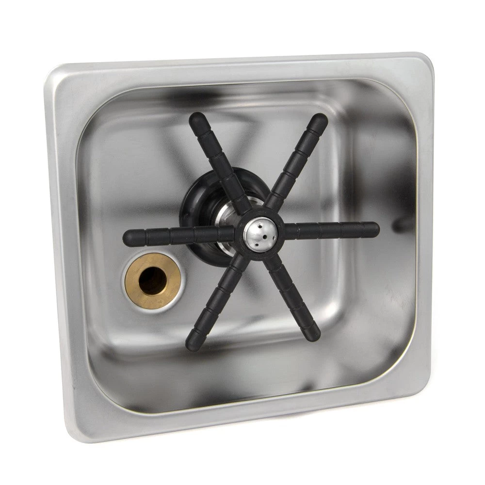 Barista Basics Built In Rinser - 6" X 6" X 2" Pan Size - Image 2