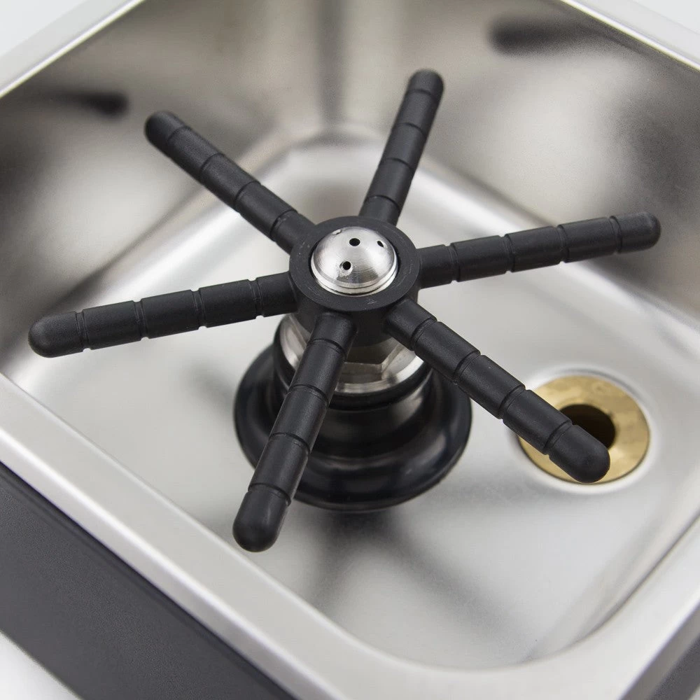 Barista Basics Counter Top Rinser - 6" X 6" X 2" Pan Size - Image 3