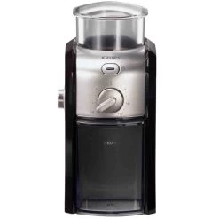 Krups GVX212 Black And Stainless Steel Burr Coffee Grinder