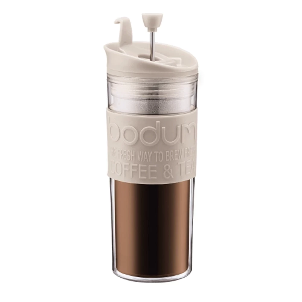 Bodum Travel Coffee Press In White