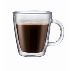 Bodum Bistro Double Wall Mug Set 10 Oz