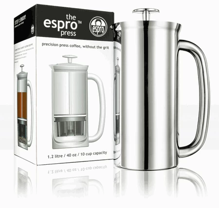 Espro P7 Press For Coffee 32oz - Polished Stainless Steel - Image 3