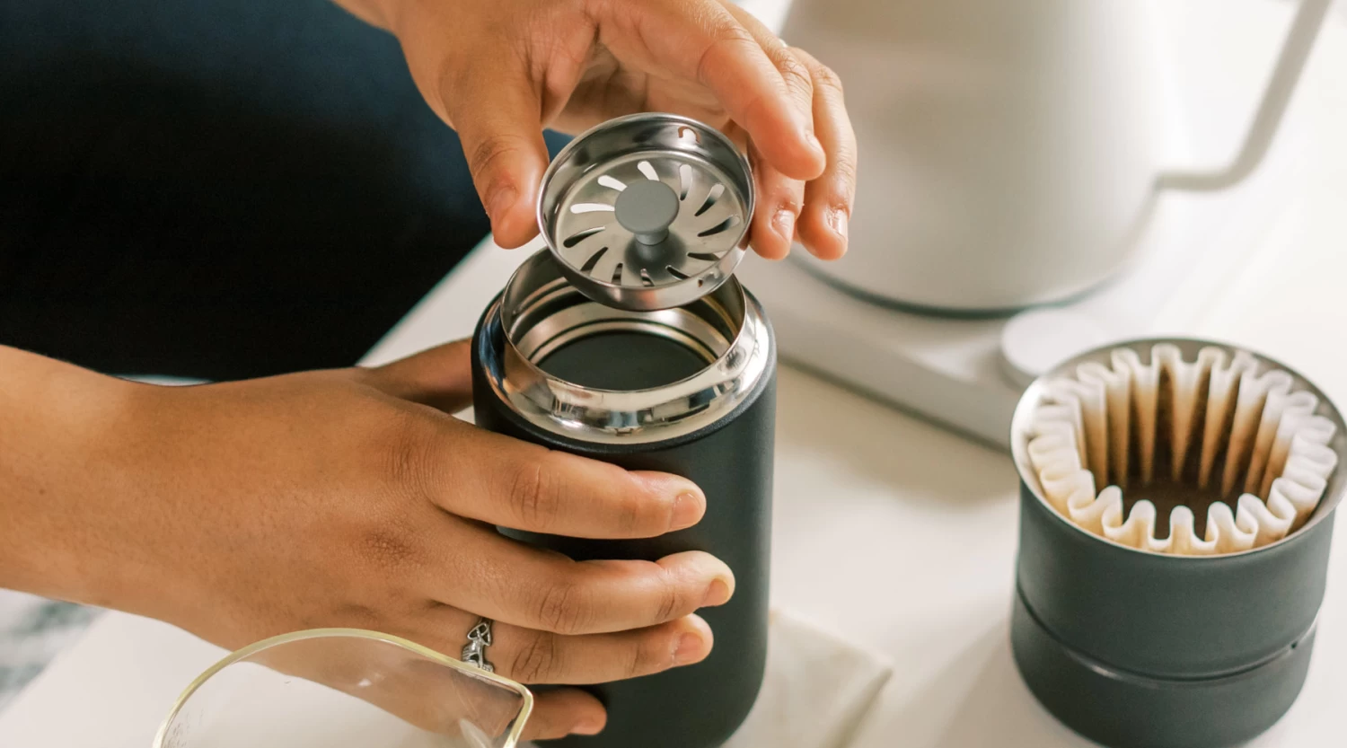 Fellow Carter Move Mug 12oz - Matte Black - Image 5