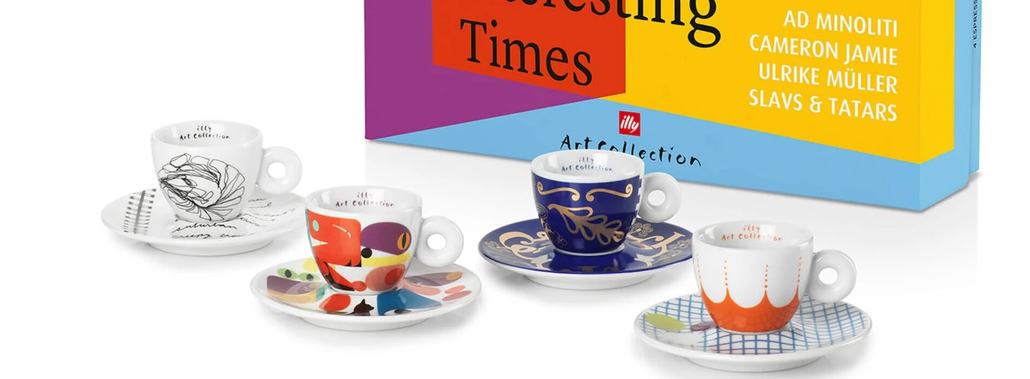 Illy Art Collection Biennale 2019 Set Of 4 Espresso Cups - Image 6