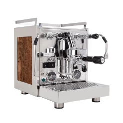 Profitec Pro 600 Dual Boiler Espresso Machine With Quick Steam Plus - Elm Carpathian Burl