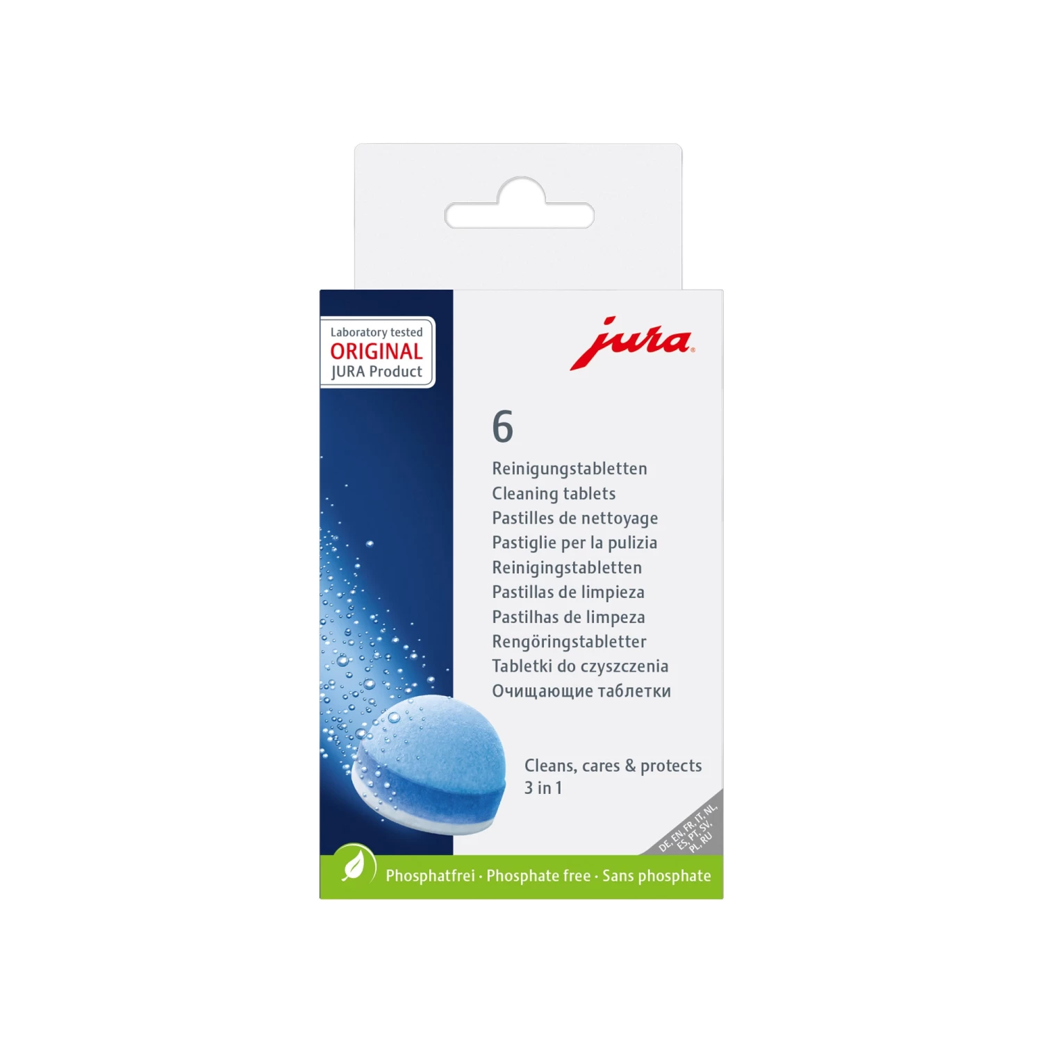 JURA 3-Phase Cleaning Tablets 6pk - Image 2
