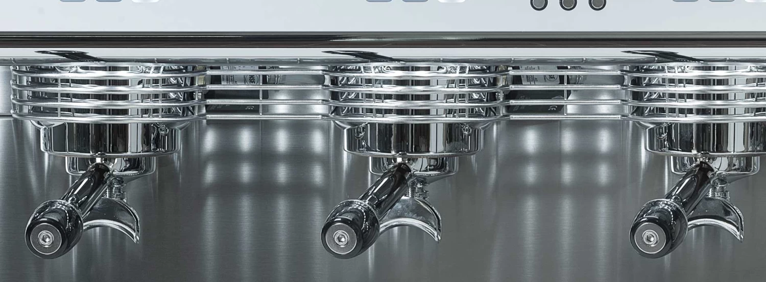 Dalla Corte Evo 2 Espresso Machine - 3-Group Arctic White - Image 4