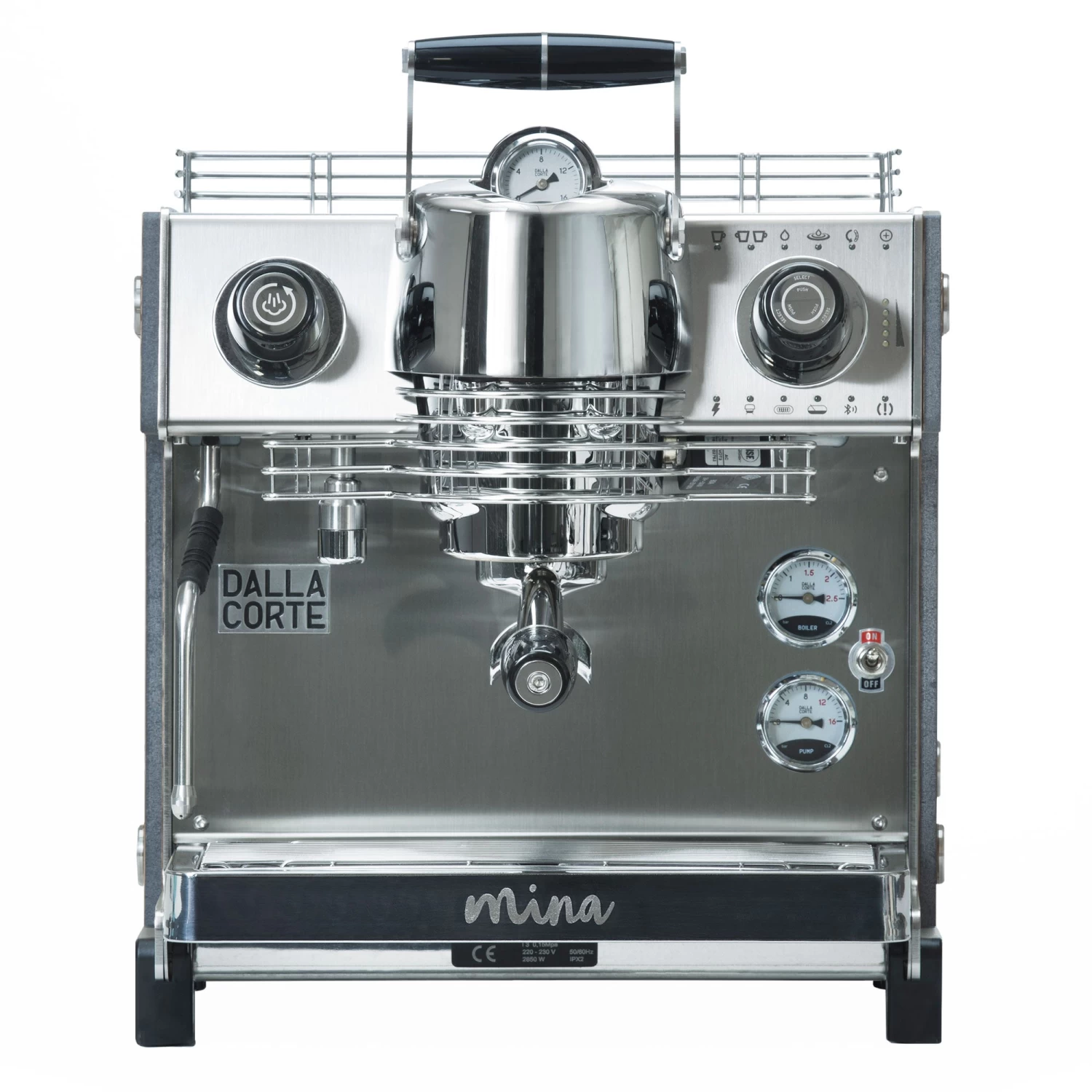 Dalla Corte Mina Espresso Machine (110v) - Dark Oak - Image 2