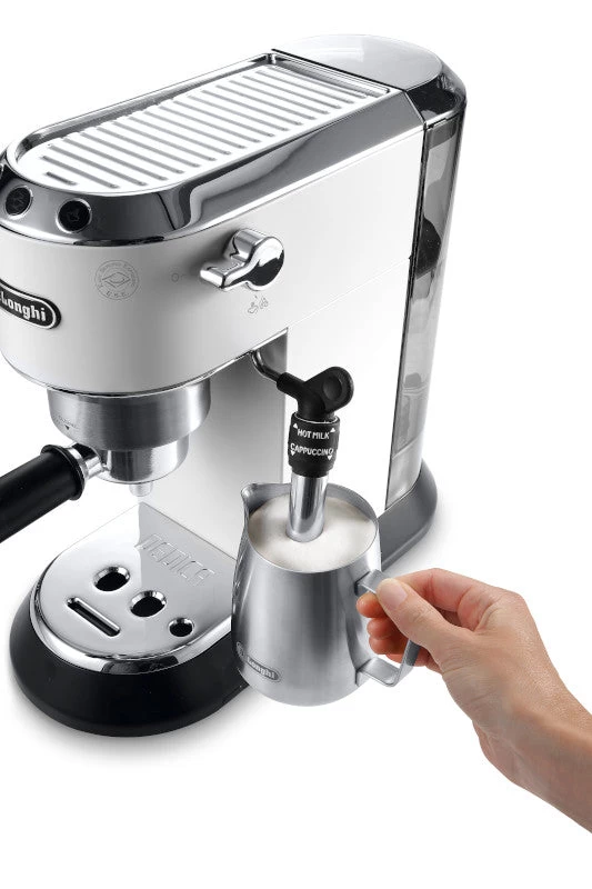 DeLonghi EC685W Dedica Deluxe Espresso Machine - White - Image 6