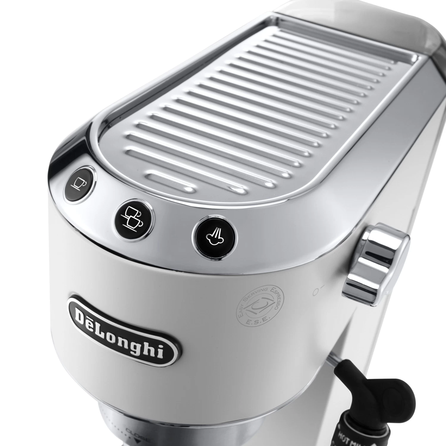 DeLonghi EC685W Dedica Deluxe Espresso Machine - White - Image 4