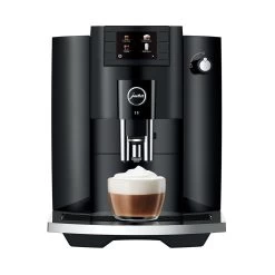 JURA E6 Automatic Espresso Machine In Piano Black (NAA)
