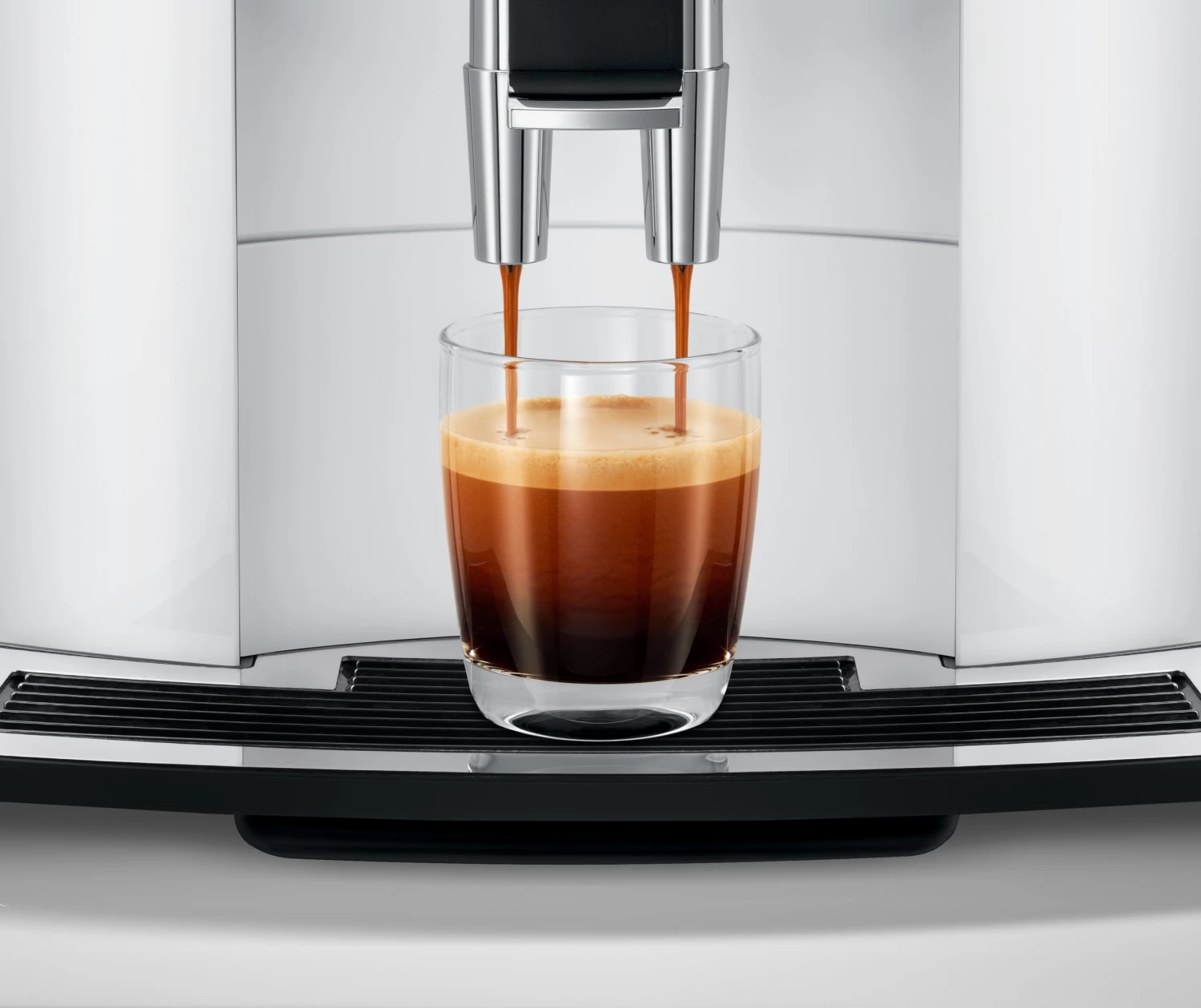 Refurbished JURA E6 Automatic Espresso Machine In Piano White (NAA) - Image 4