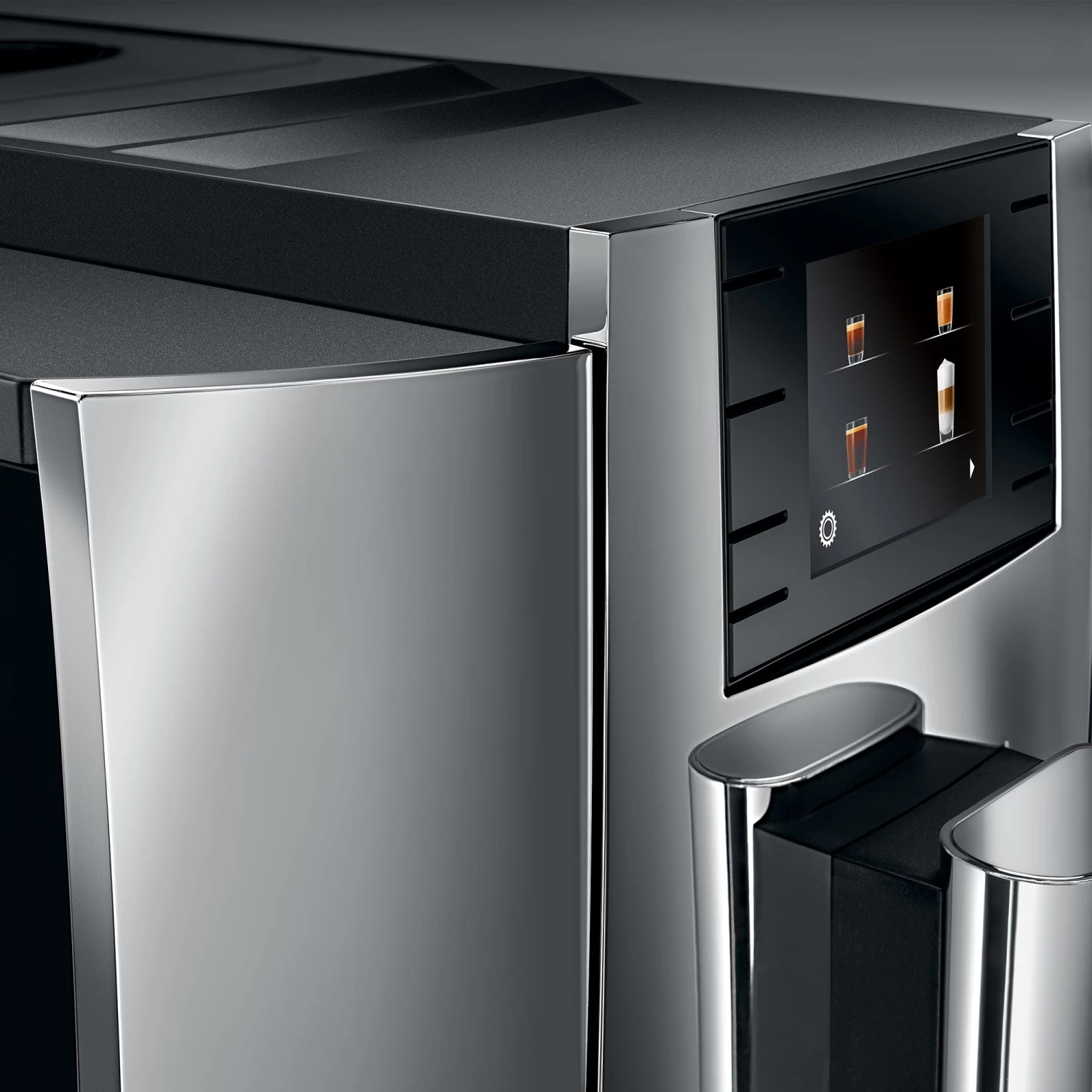 JURA E8 Espresso Machine - Chrome (NAA) - Image 7