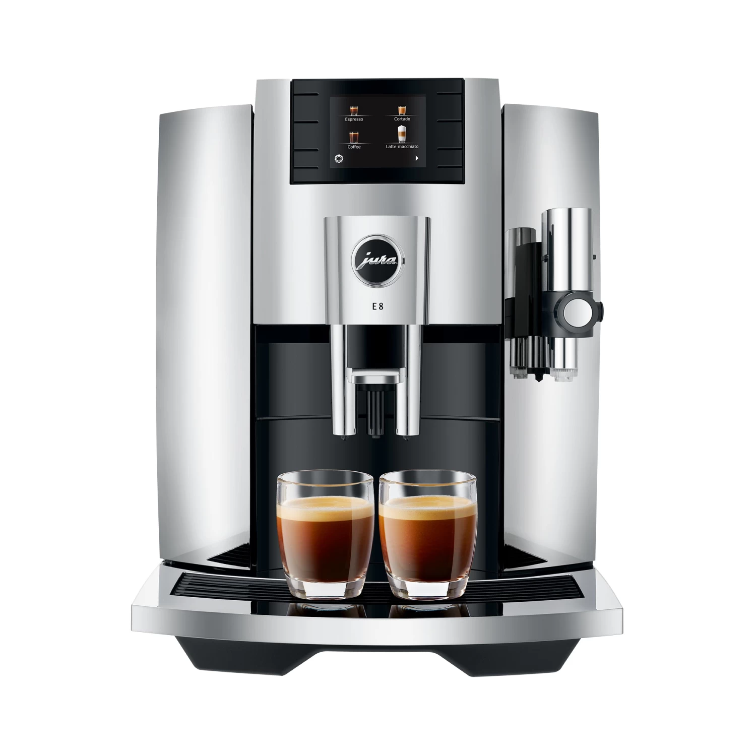 JURA E8 Espresso Machine - Chrome (NAA) - Image 2