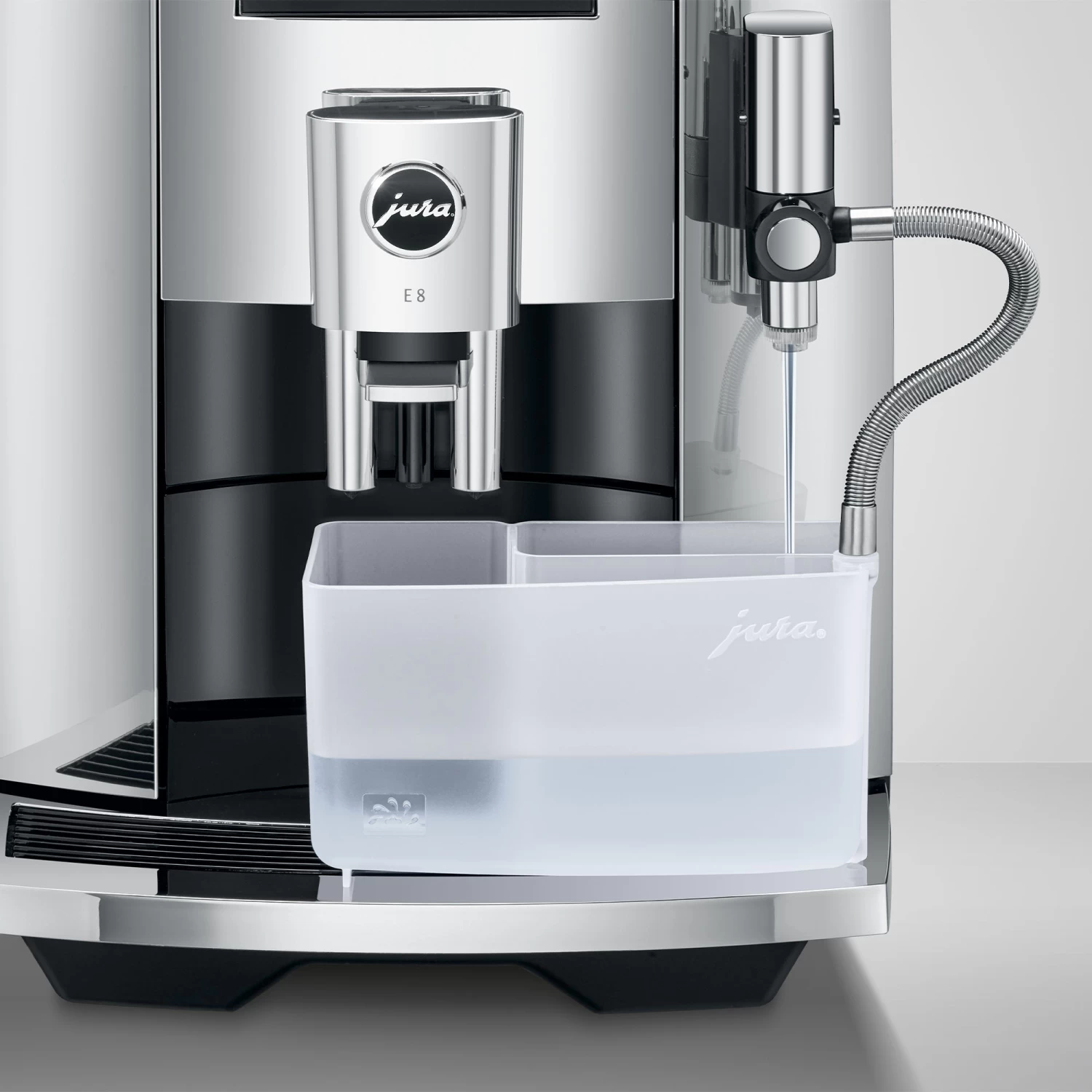 JURA E8 Espresso Machine - Chrome (NAA) - Image 8