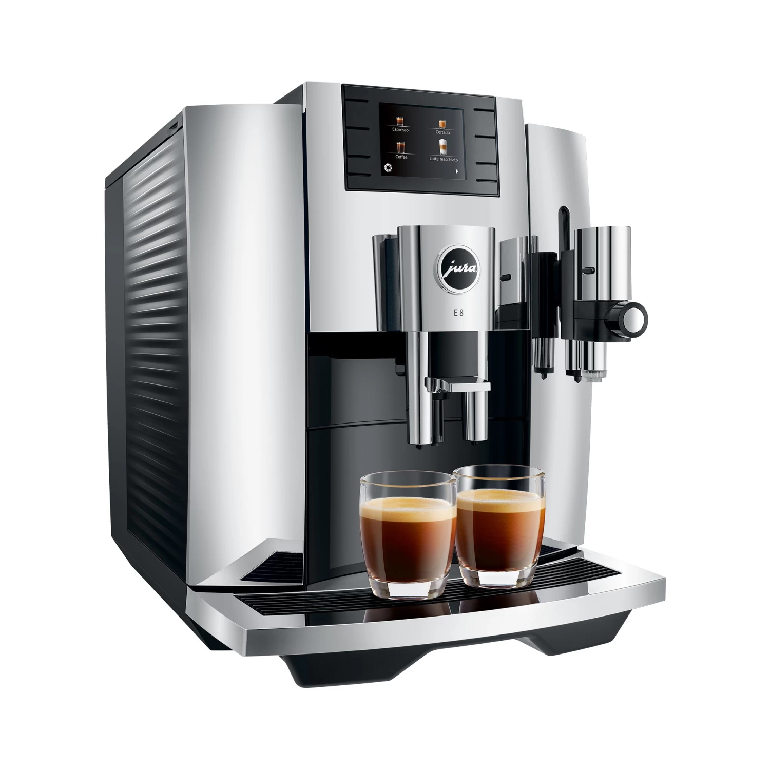 JURA E8 Espresso Machine - Chrome (NAA) - Image 3