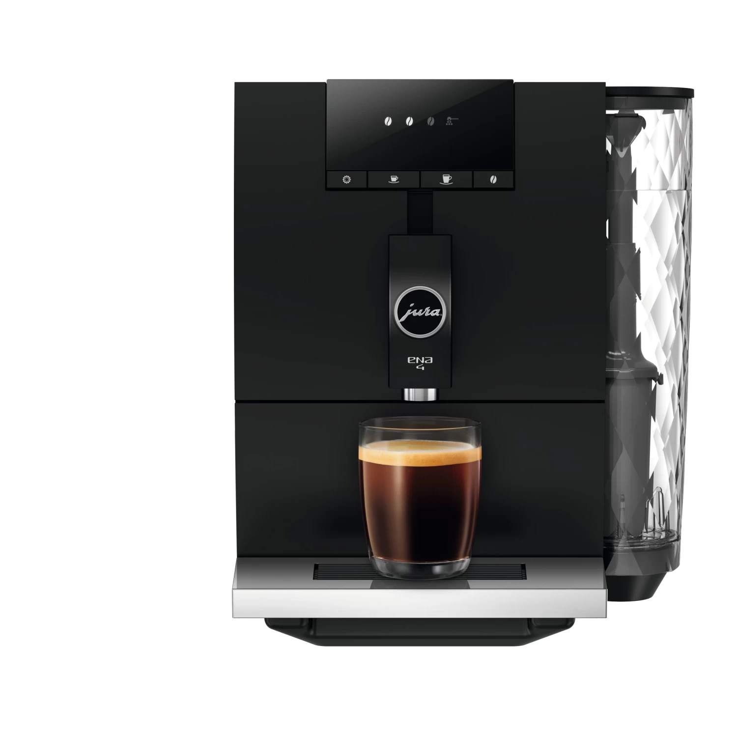 JURA ENA 4 Super-Automatic Espresso Machine - Full Metropolitan Black - Image 3
