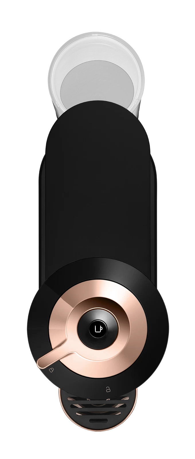 Nespresso Vertuo Next Premium Espresso Machine By DeLonghi With Aeroccino - Black Rose Gold - Image 8