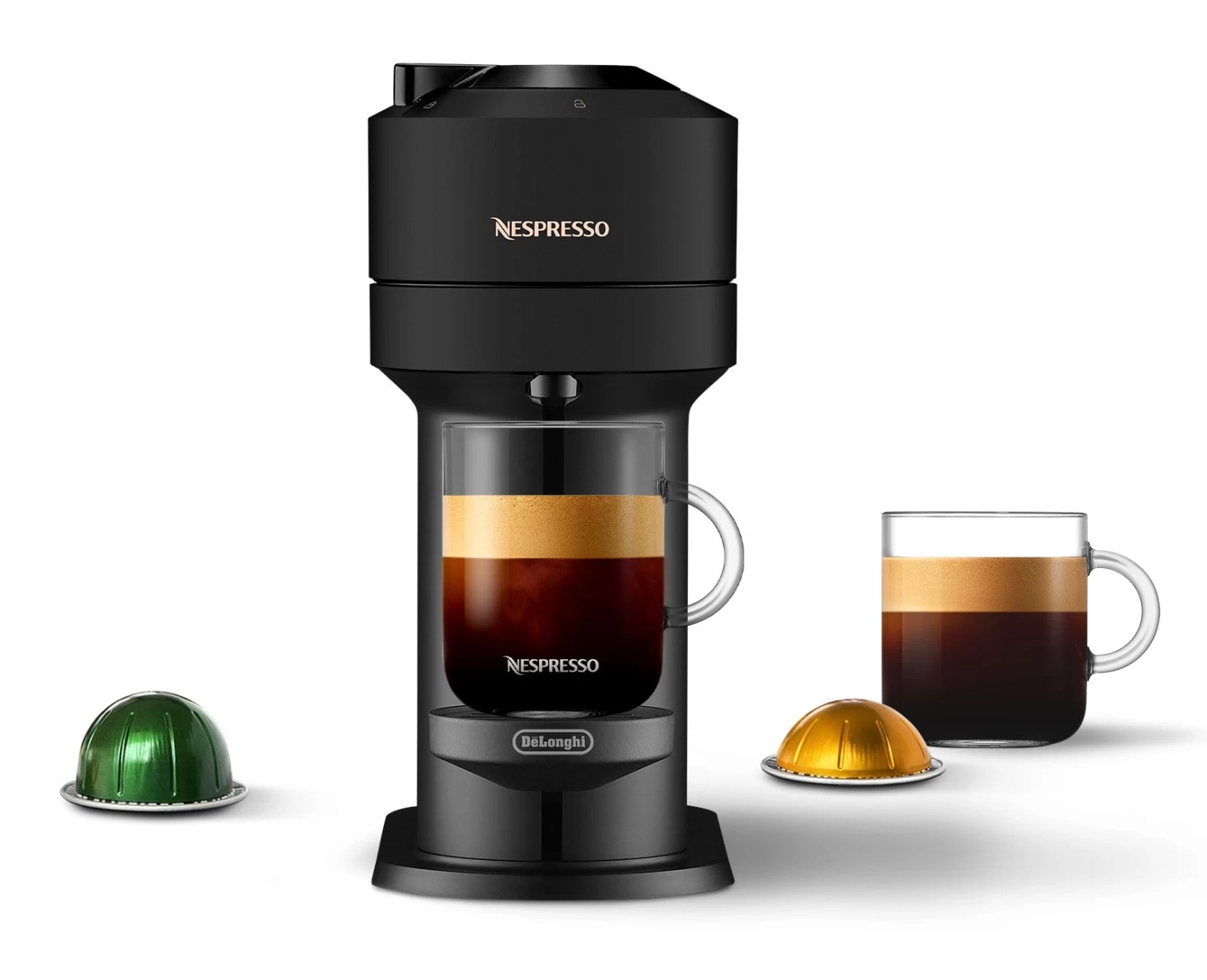 Nespresso Vertuo Next Espresso Machine By DeLonghi - Matte Black - Image 4