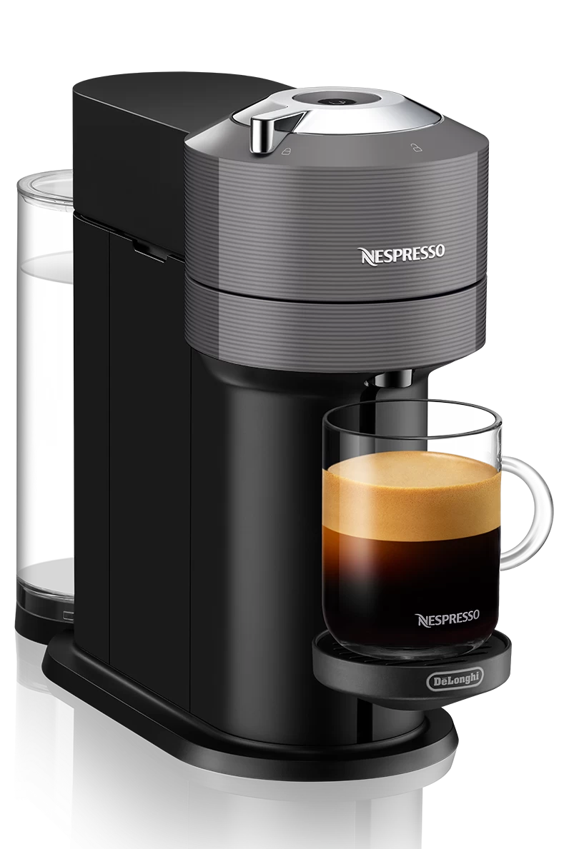 Nespresso Vertuo Next Espresso Machine By DeLonghi - Grey