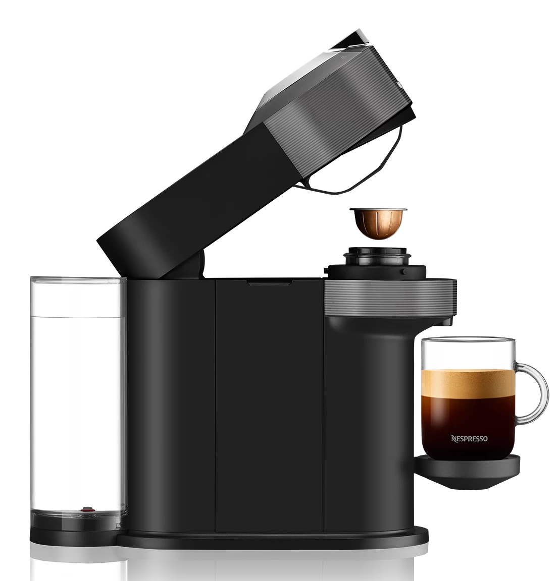 Nespresso Vertuo Next Espresso Machine By DeLonghi - Grey - Image 5