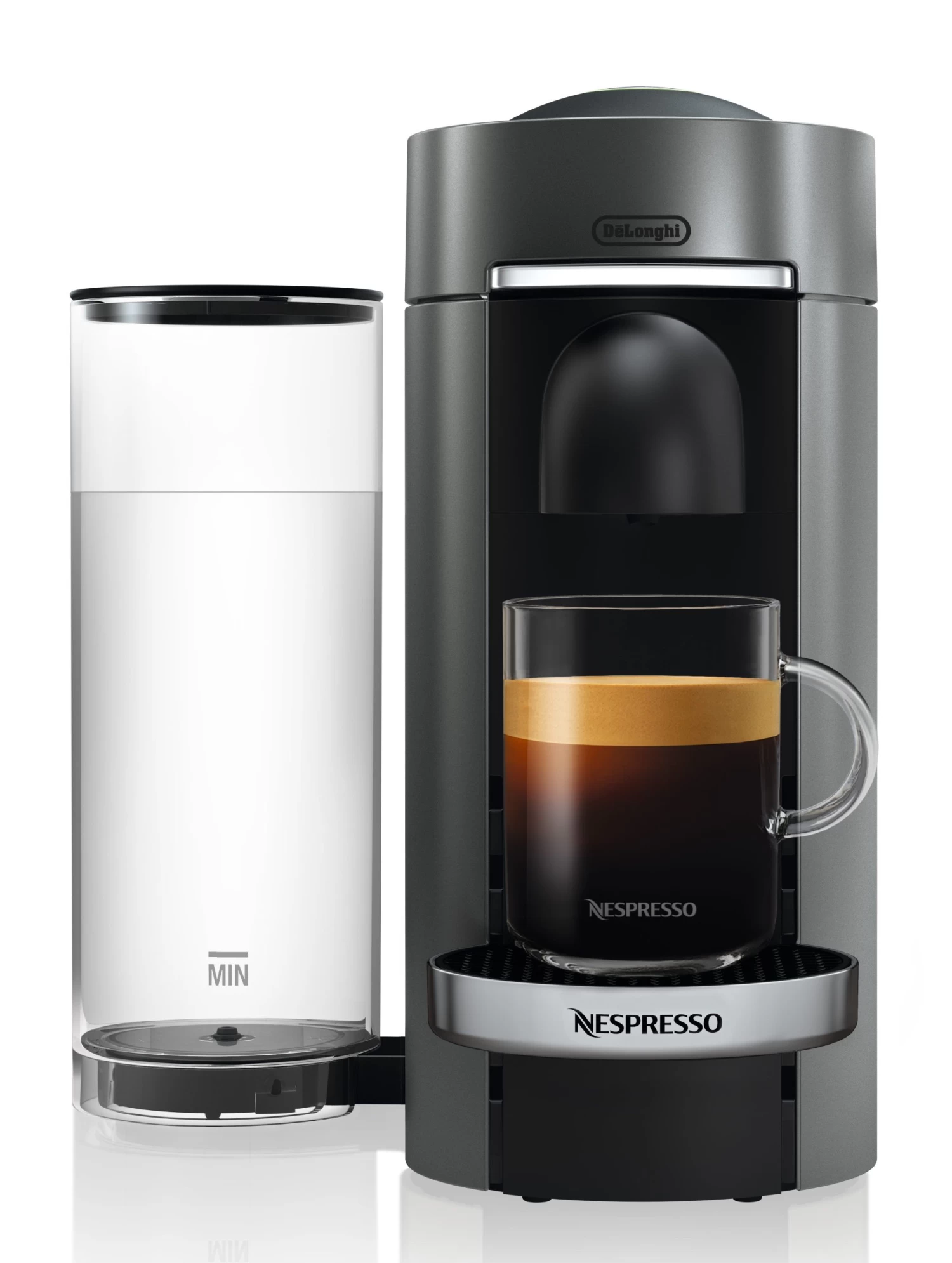 Nespresso Vertuo Plus Deluxe Espresso Machine By DeLonghi - Titan - Image 2