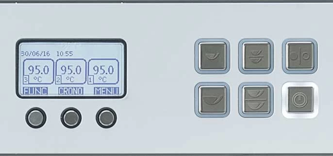 Dalla Corte Evo 2 Espresso Machine - 3-Group Arctic White - Image 5