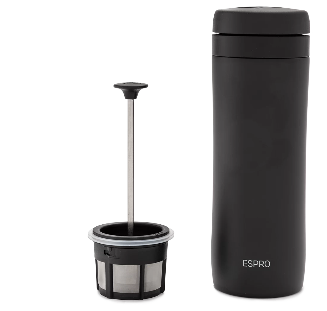 Espro P1 Travel Press For Coffee - Black - Image 2