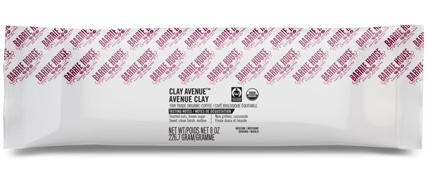 Barrie House Clay Avenue Fair Trade Organic Ground Coffee - 8oz