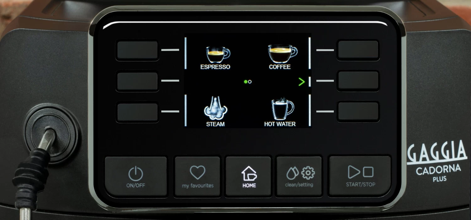 Gaggia Cadorna Barista Plus Automatic Espresso Machine - Dark Chocolate Straight Grain - Image 9