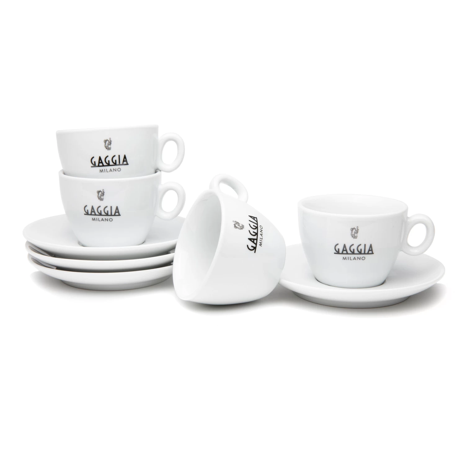 Gaggia Set Of 4 Cappuccino Cups