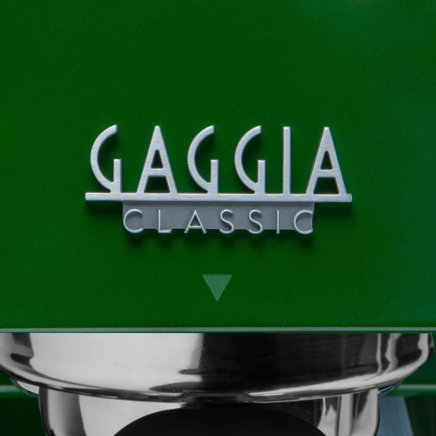 Gaggia Classic Evo Pro Espresso Machine In Jungle Green With Blackened Oak - Image 5