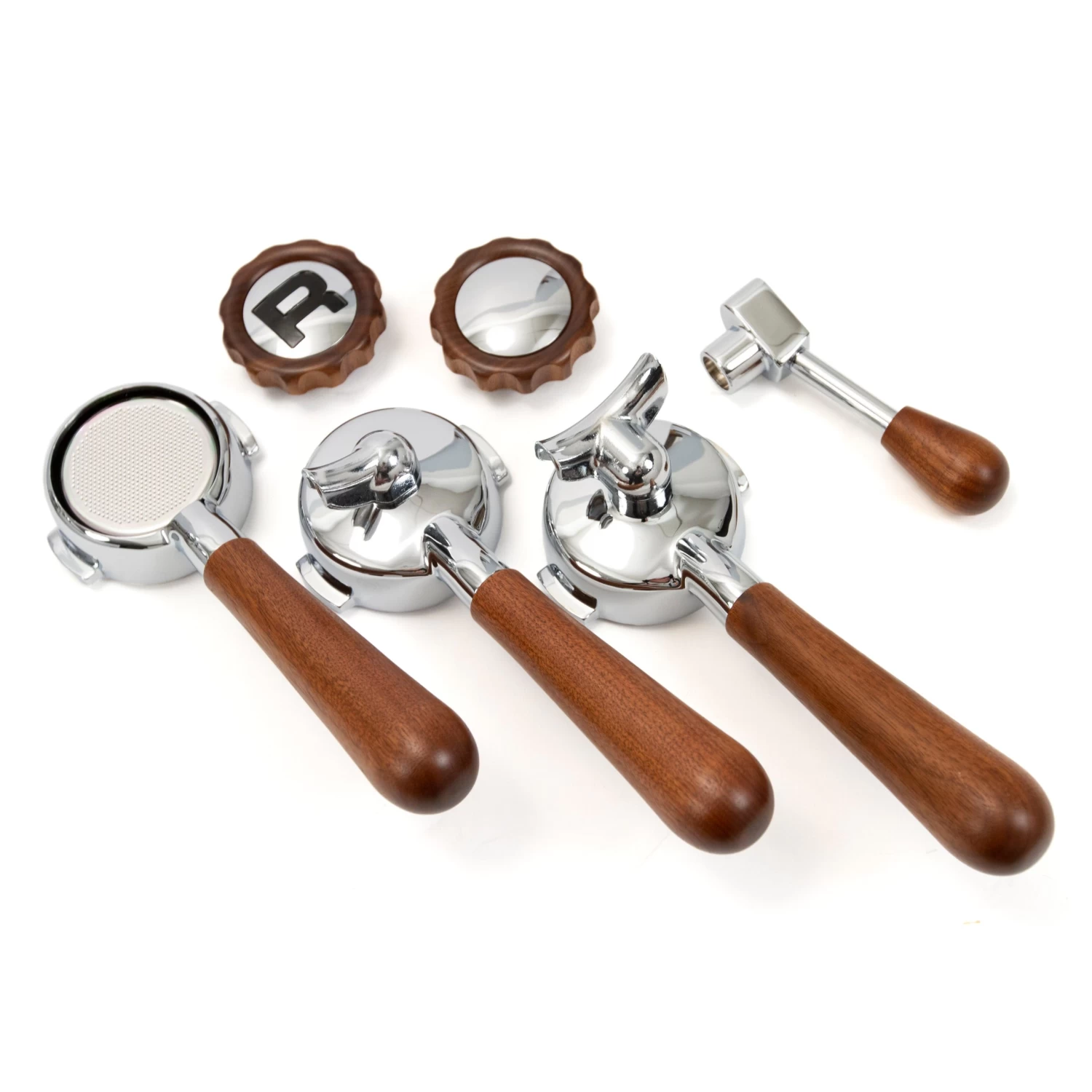 Rocket Espresso Giotto Cronometro R Espresso Machine - Walnut Accents - Image 4