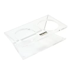Bravo Acrylic Tamper And Distributor Stand - Clear