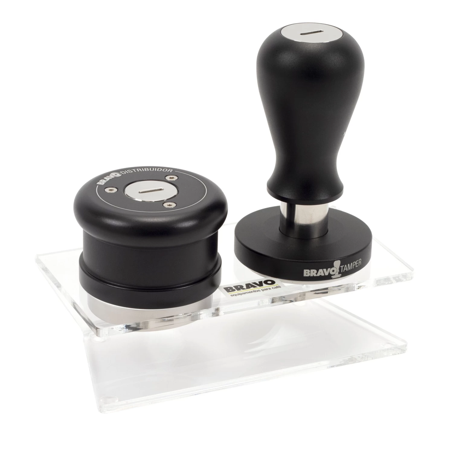 Bravo Acrylic Tamper And Distributor Stand - Clear - Image 2
