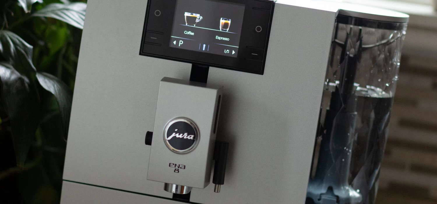 JURA ENA 8 Espresso Machine - Red - Image 11