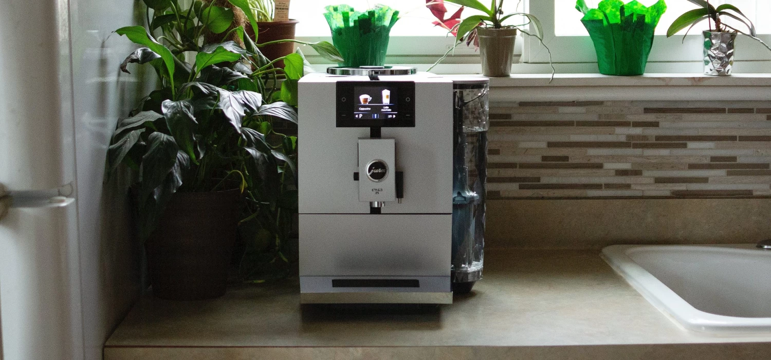 JURA ENA 8 Espresso Machine - Red - Image 14