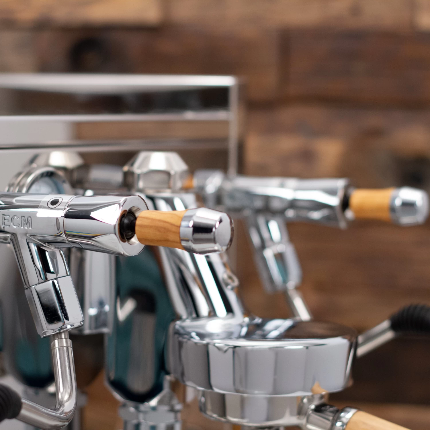 ECM Technika V Profi PID Espresso Machine - Olive Wood - Image 8