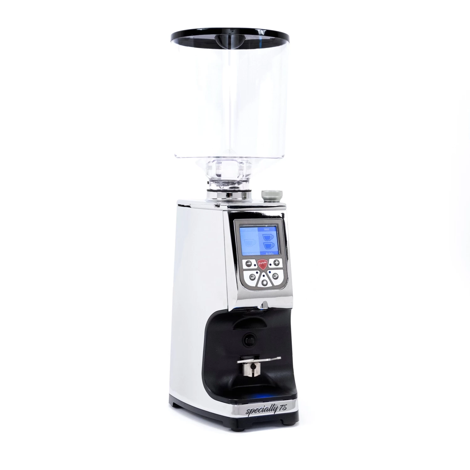 Eureka Atom Specialty 75 Espresso Grinder In Chrome - Image 3