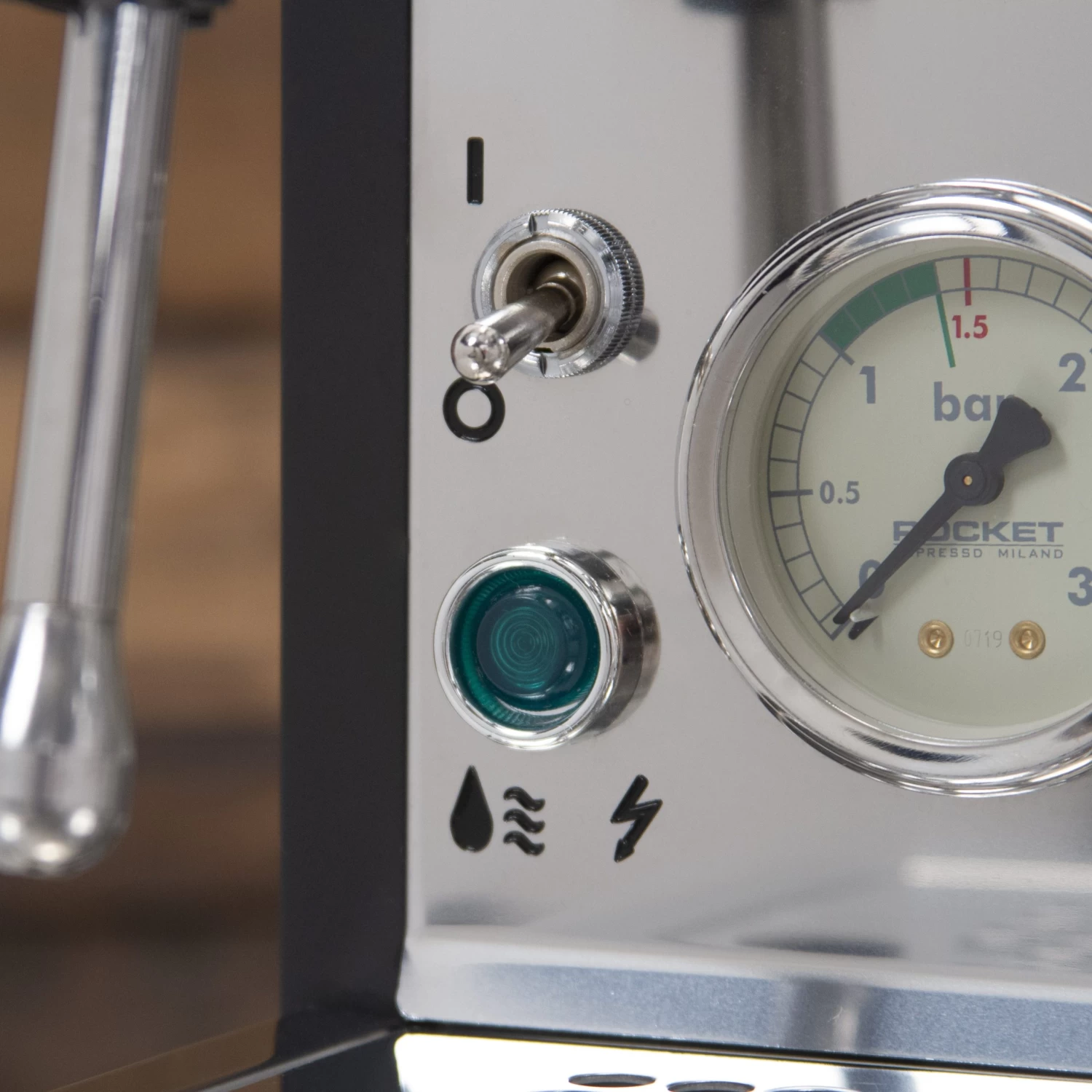 Rocket Espresso Mozzafiato Cronometro V Nera Espresso Machine - Image 7