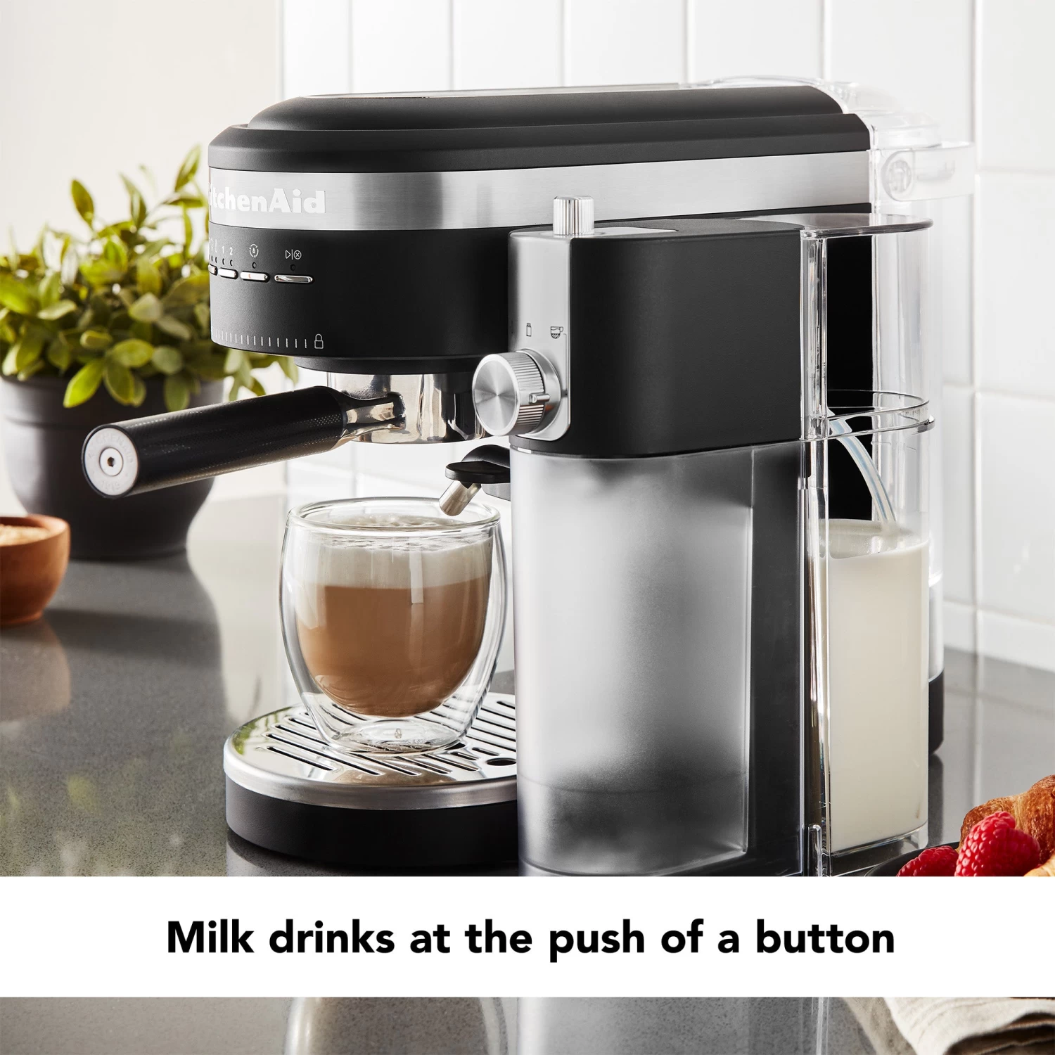 KitchenAid® Automatic Milk Frother Attachment - Onyx Black - Image 5