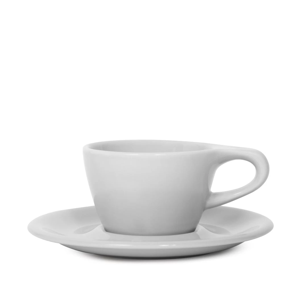 NotNeutral Cappuccino Cup And Saucer - Light Gray