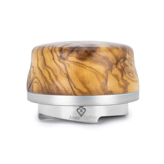 Asso Coffee The Jack Wood Handle Leveler - 58.5mm Olive Wood - Image 2