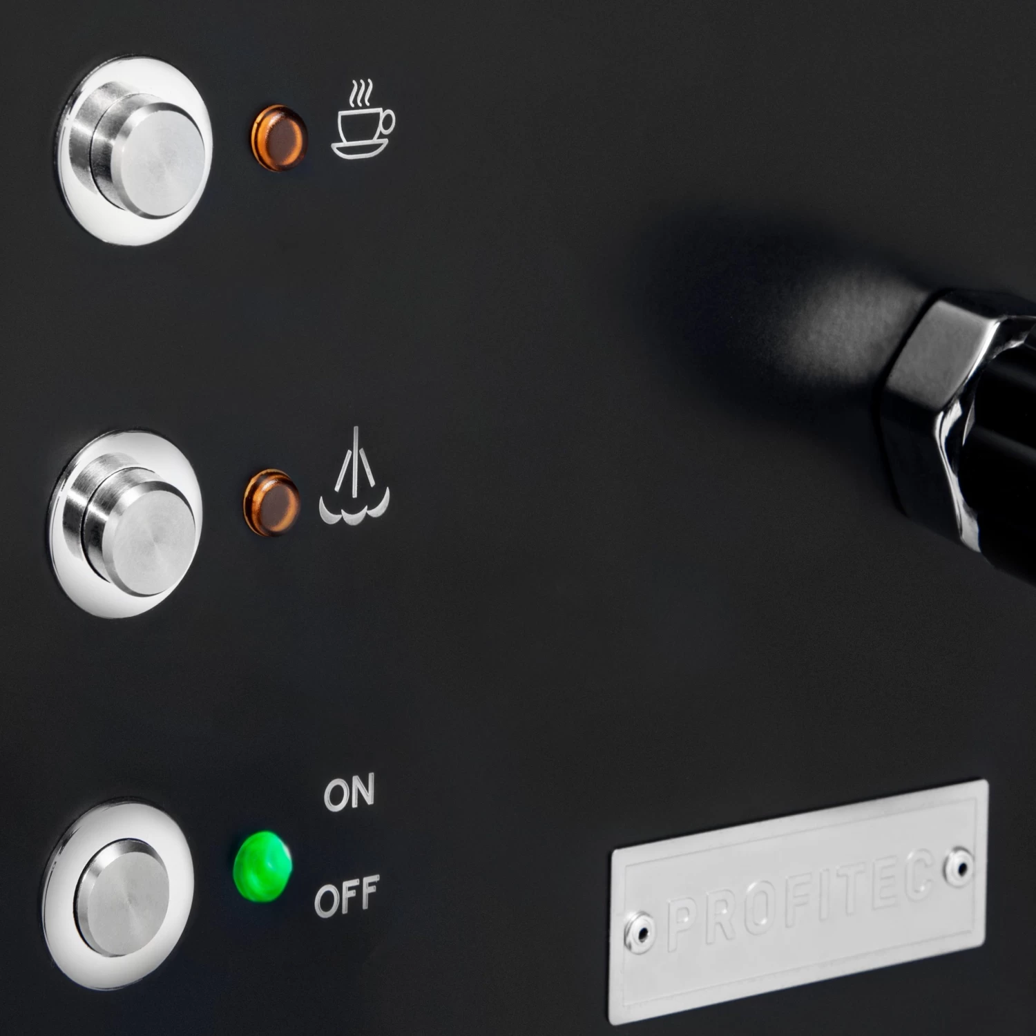 Profitec GO Espresso Machine - Black With Tiger Maple - Image 7