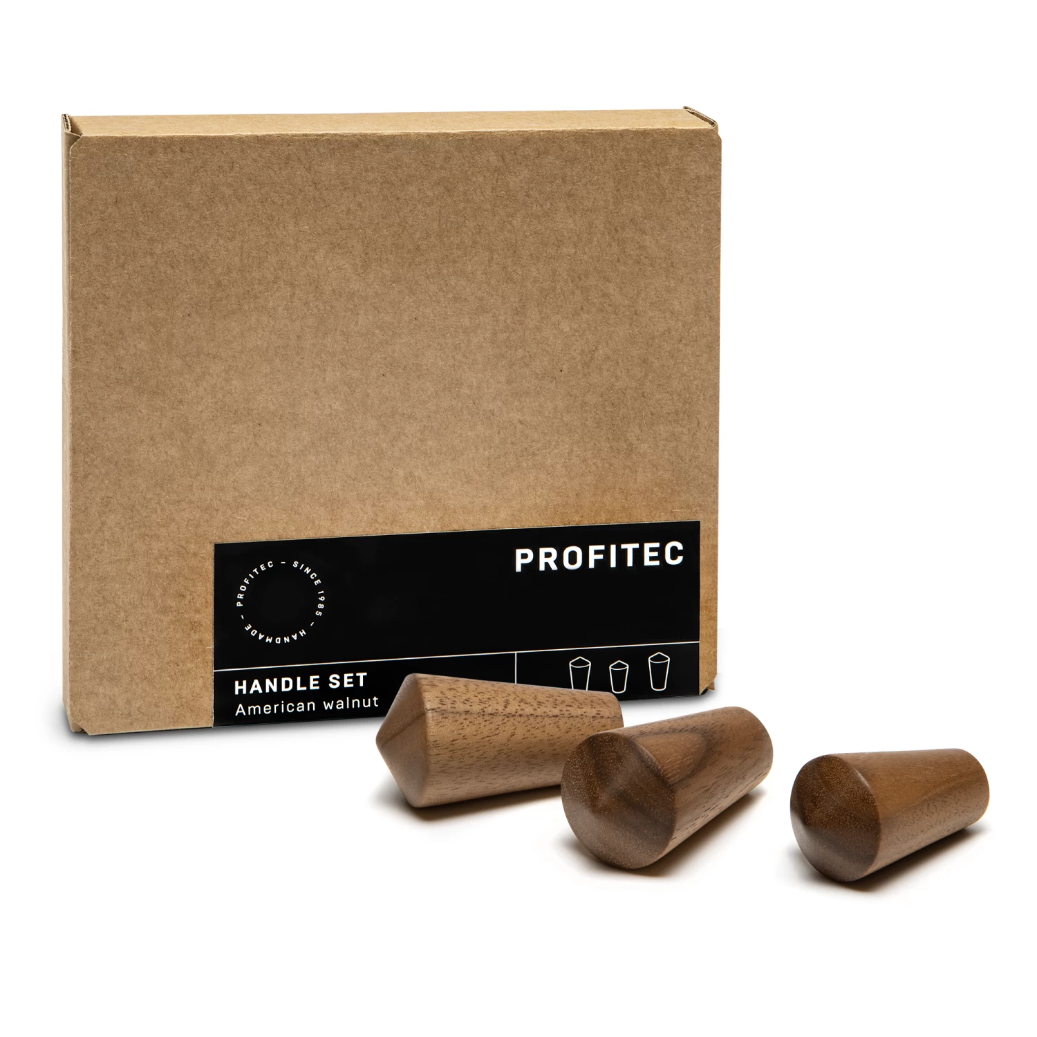 Profitec Set Of 2 Lever Valves And 1 Brew Lever - American Walnut