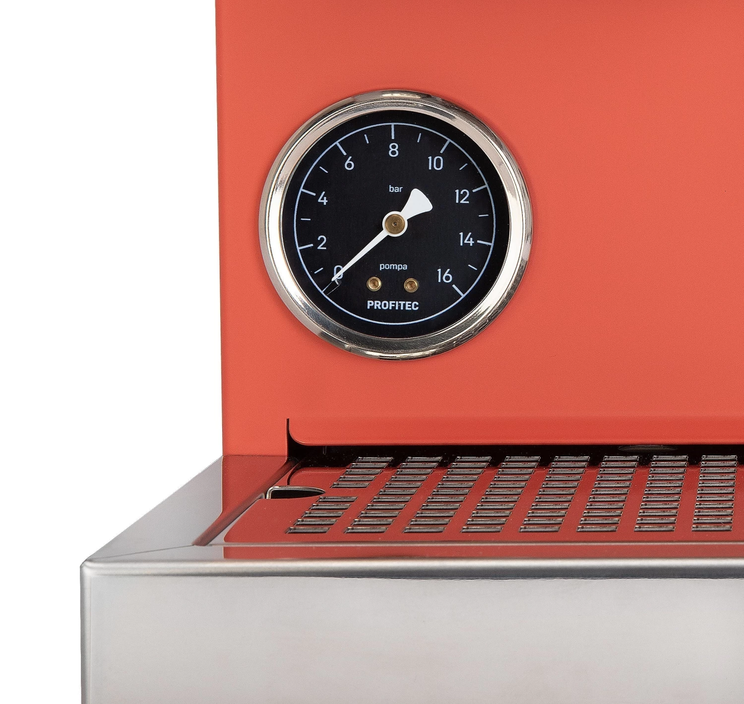 Profitec GO Espresso Machine - Red With Walnut - Image 5