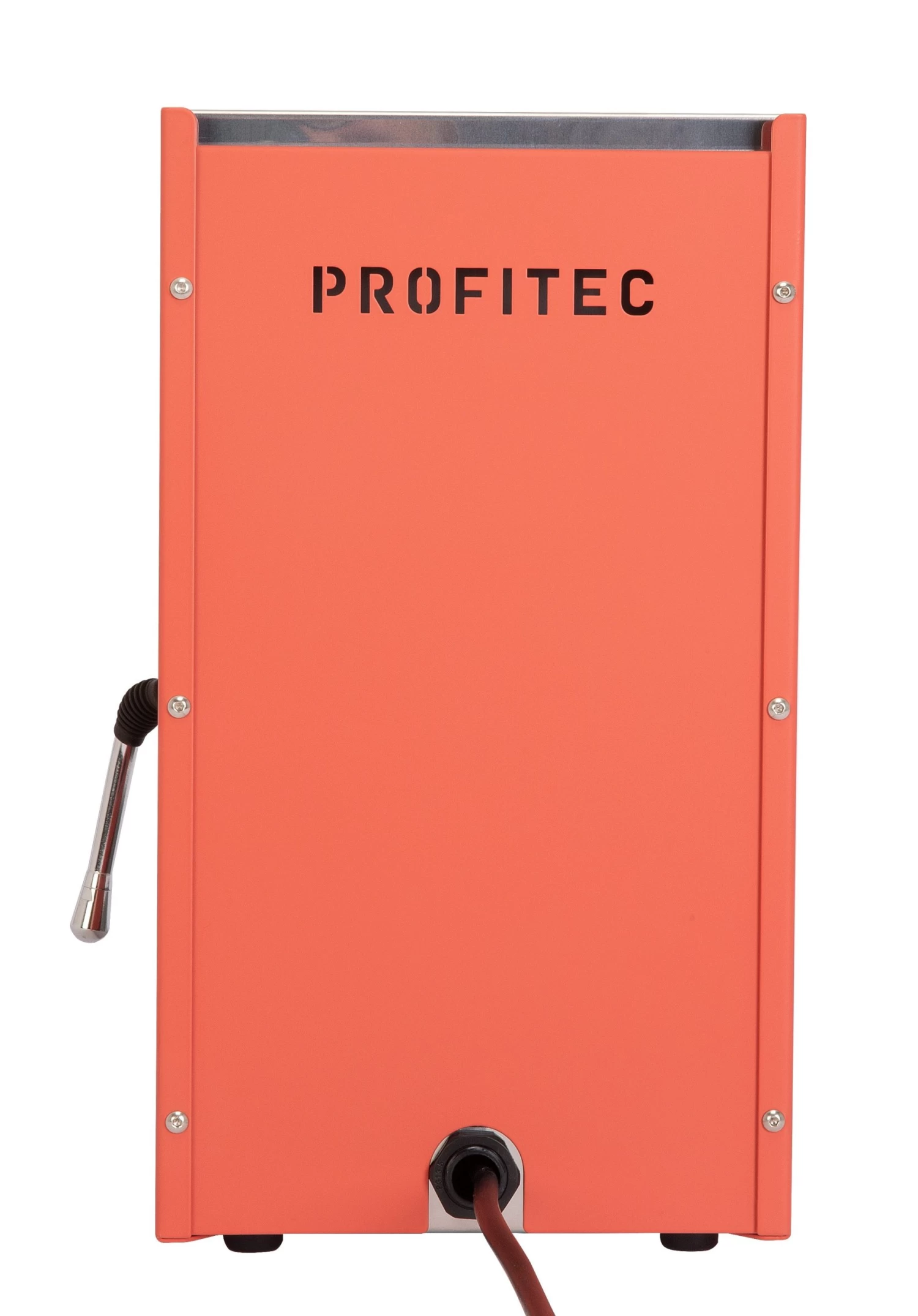 Profitec GO Espresso Machine - Red With Tiger Maple - Image 3