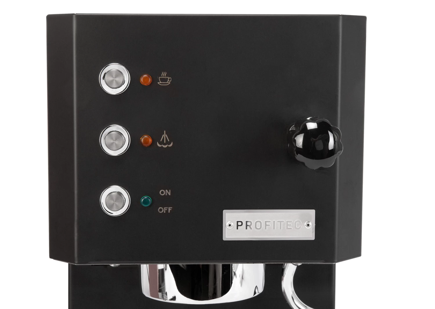 Profitec GO Espresso Machine - Black With Tiger Maple - Image 4