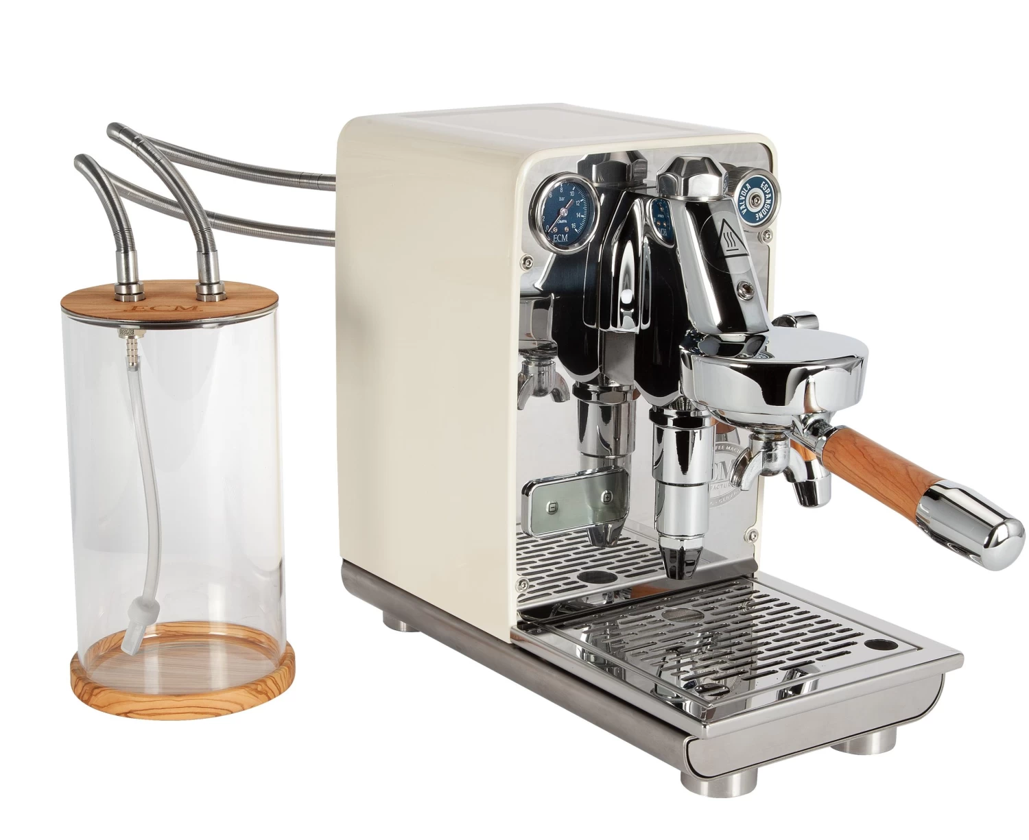 ECM Puristika Single-Boiler Espresso Machine Cream - Image 2